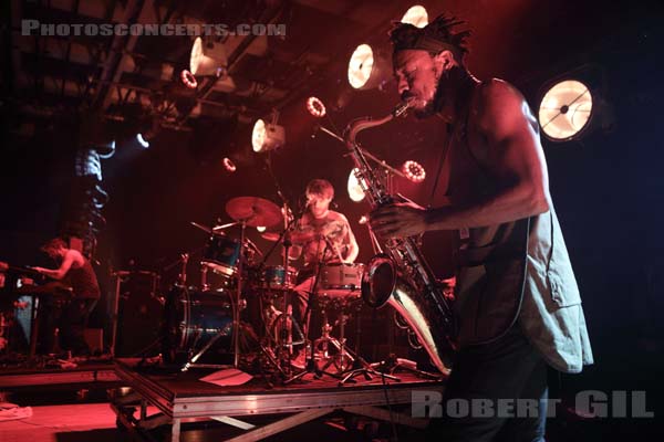 THE COMET IS COMING - 2019-10-31 - PARIS - Grande Halle de La Villette - Studio - Shabaka Hutchings - Maxwell Hallett - Dan Leavers